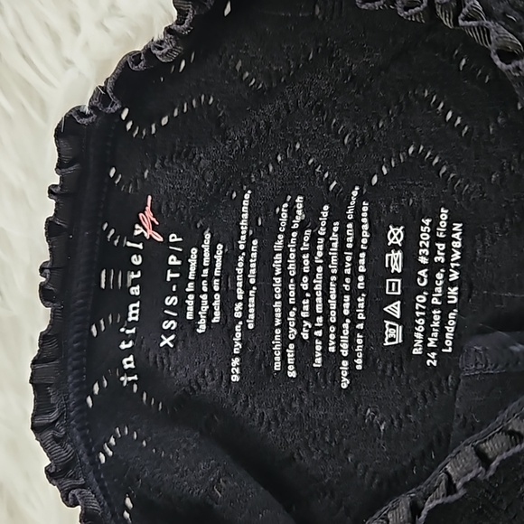 Free People Get Ready Seamless Long Sleeve Black - Picture 9 of 13